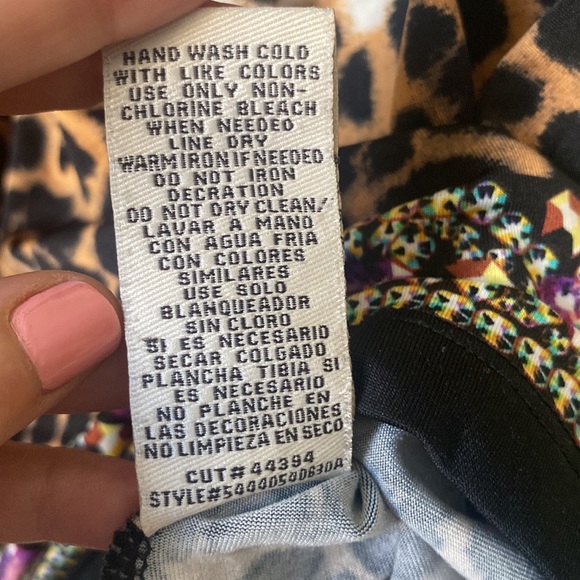 Beige by eci Animal Print Tunic - Picture 5 of 7